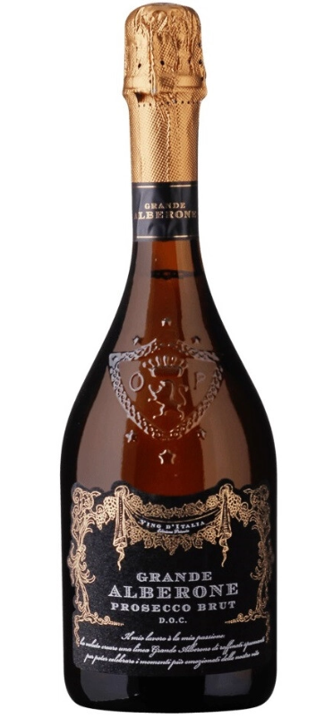 Вино игристое "Просекко. Гранде Альбероне, Брют" 0,75л 10,5% белое брют