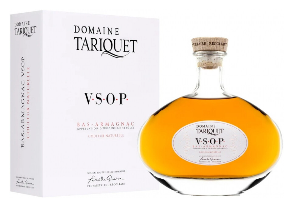Бренди "Баз-Арманьяк. Домэн Тарике VSOP" 0,7л п/к 40%