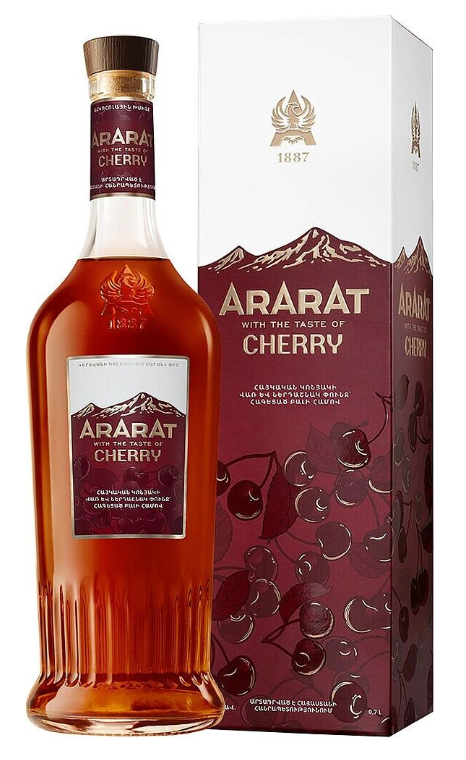 Спиртной напиток "Арарат со вкусом вишни" 0,5л п/у 30% 