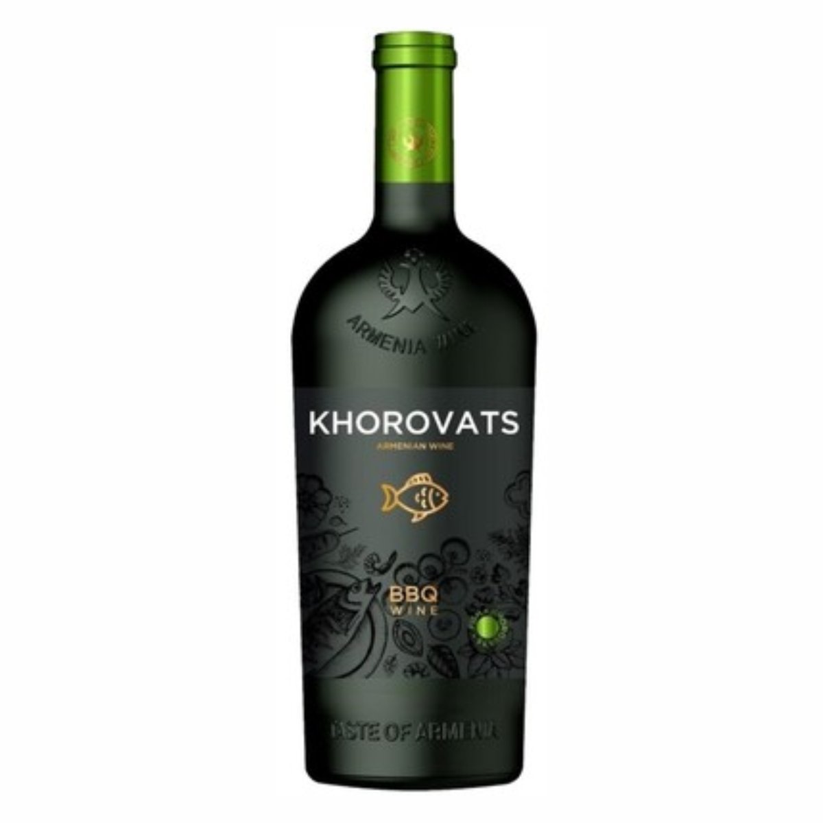 Вино "Хоровац. Кангун. Воскеат" 0,75л 13% белое сухое