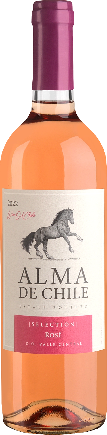 Вино "Альма де Чили Селекшн Розе" 0,75л 12,5% розовое сухое 