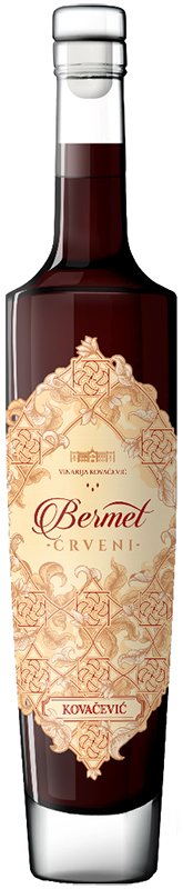 Напиток виноградосодержащий "Бермет Ковачевич" 0,5л 16,5%