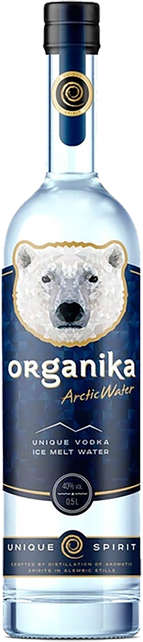 Водка "Органика АрктикВотер" 0,5л 40% 