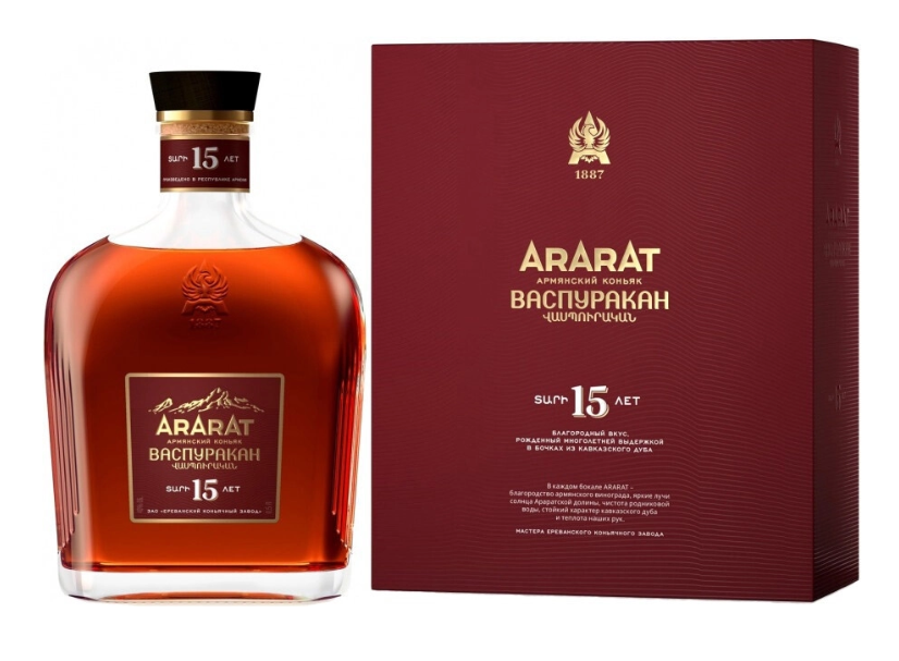 Коньяк "Васпуракан" 0,5л п/у 40% 