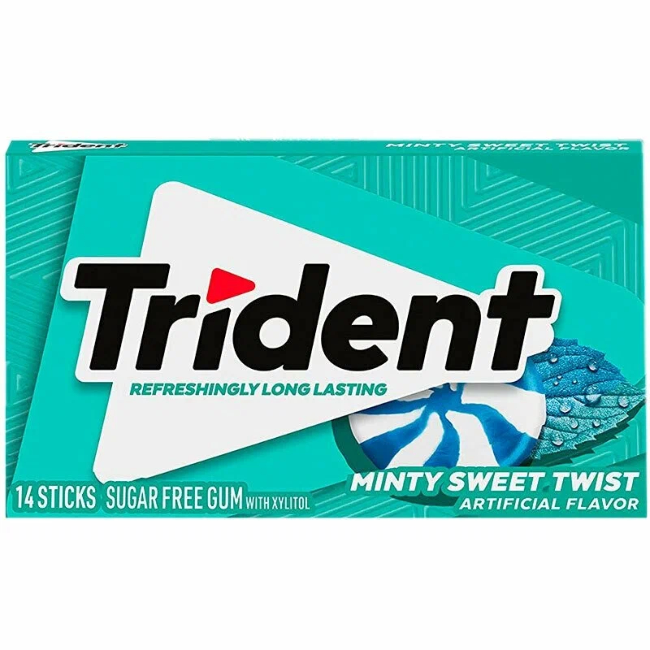 Жевательная резинка "Trident Minty Sweet Twist Gum"