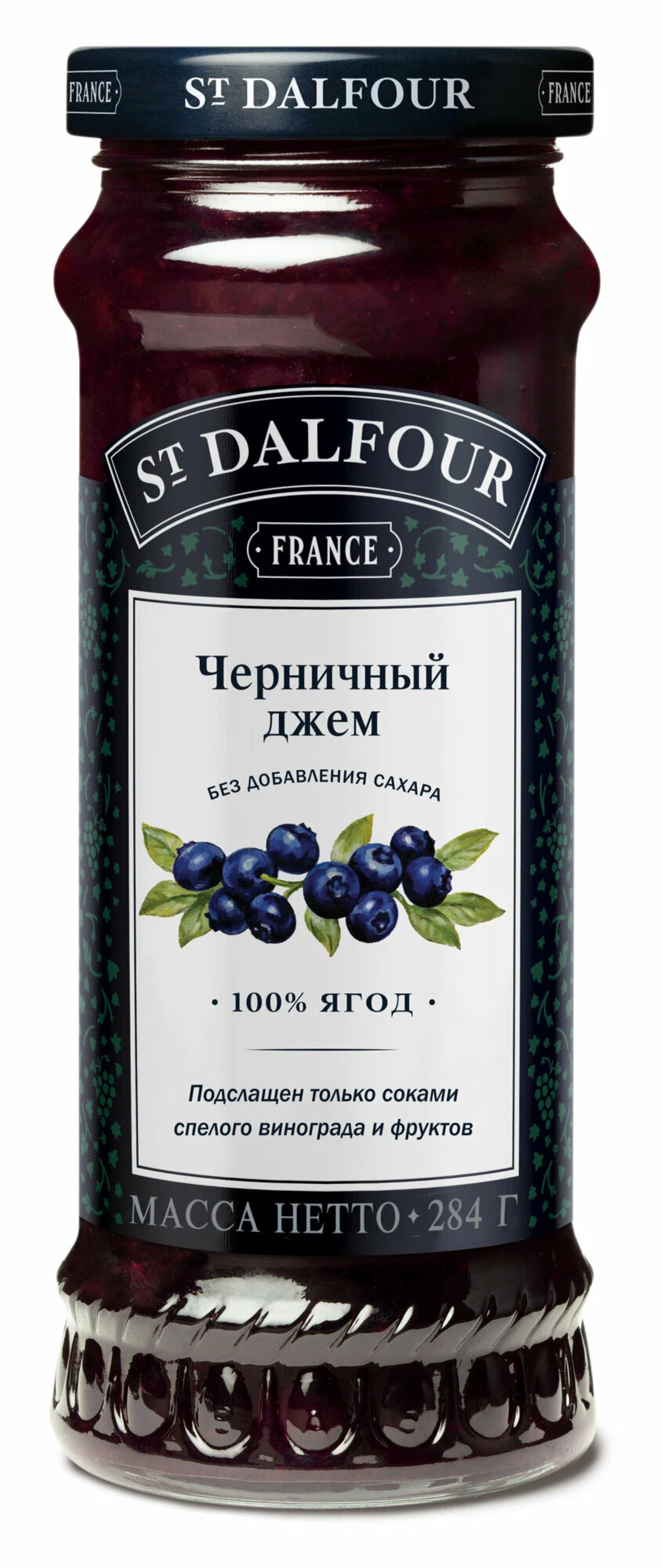Джем St Dalfour черничный, 284гр