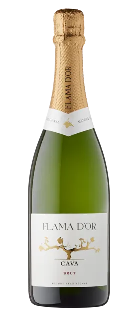 Вино игристое "Флама д'Ор Брют" 0,75л 11,5% белое брют 