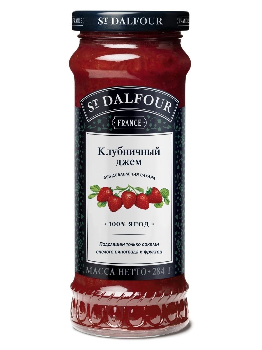 Джем St Dalfour из клубники, 284гр