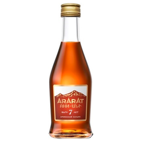 Коньяк "Арарат Ани" армянский ТЗ "Арарат" 0,05л 40% 