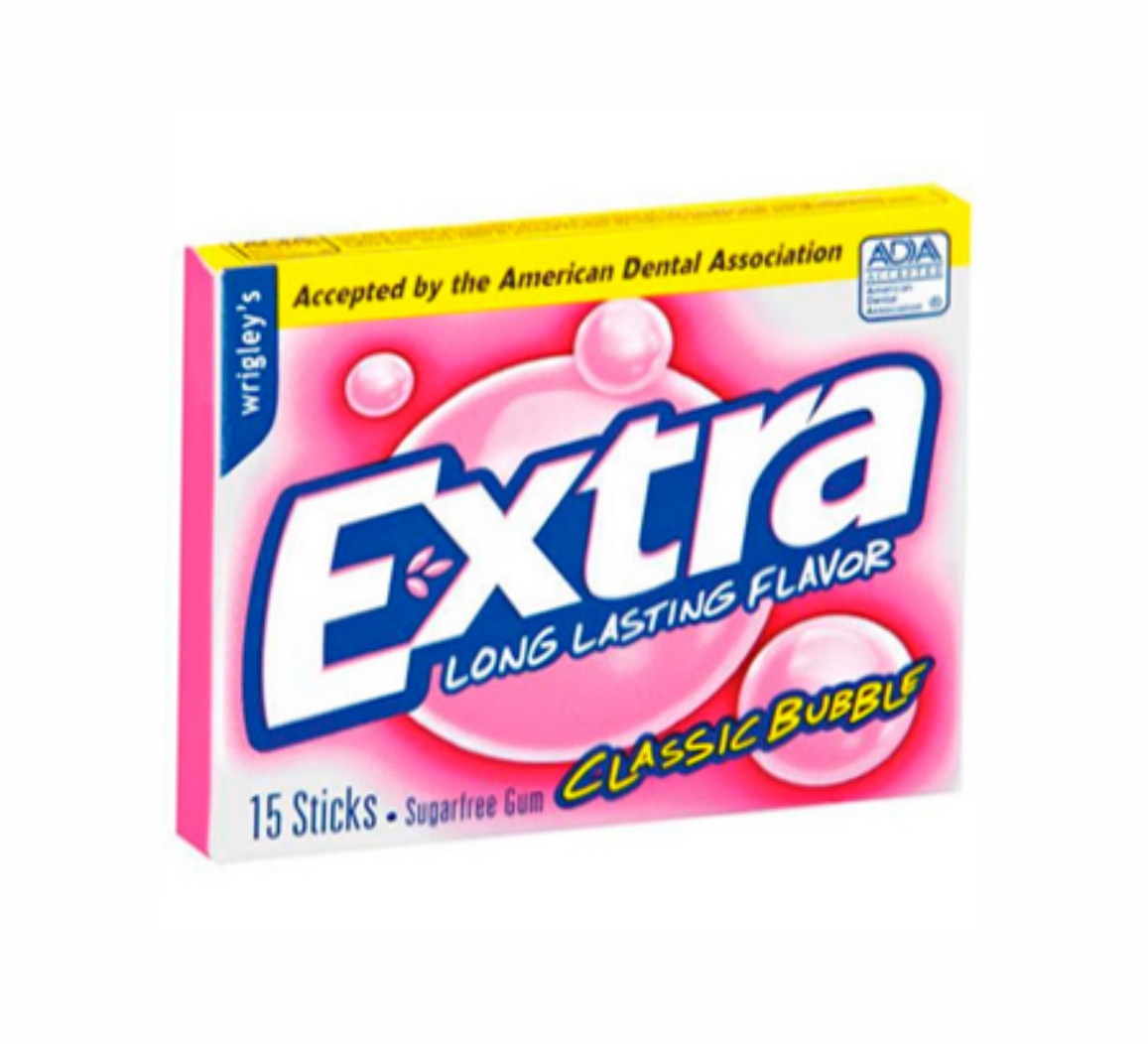 Жевательная резинка "Extra Claccis Bubble Gum"