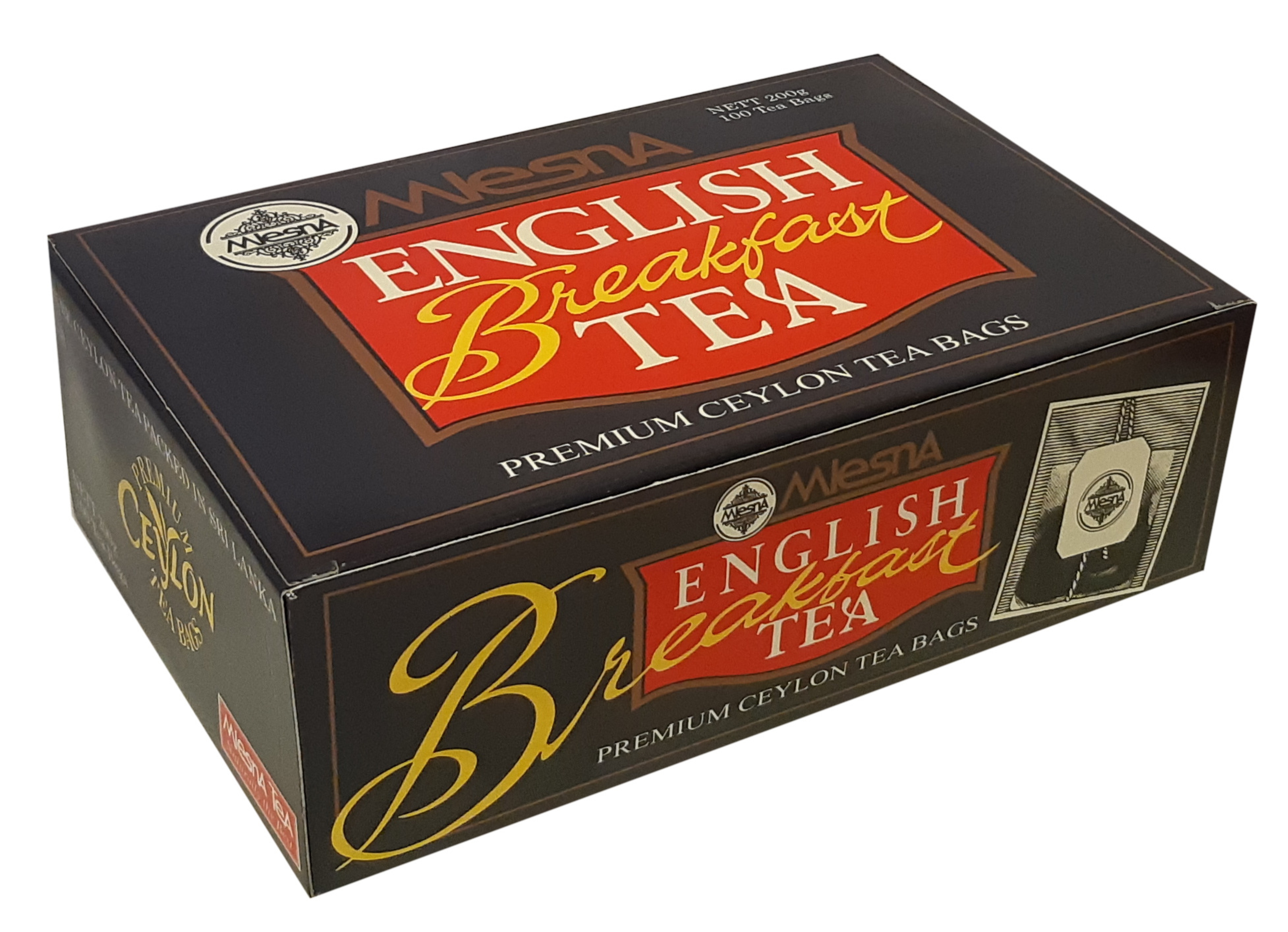 Чай цейлонский листовой торговой марки «Mlesna» English Breakfast Tea